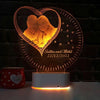 3D Illusion LED LAMP(8 Inches Height x 8-inch Width) With Your Photo, Name & DOB