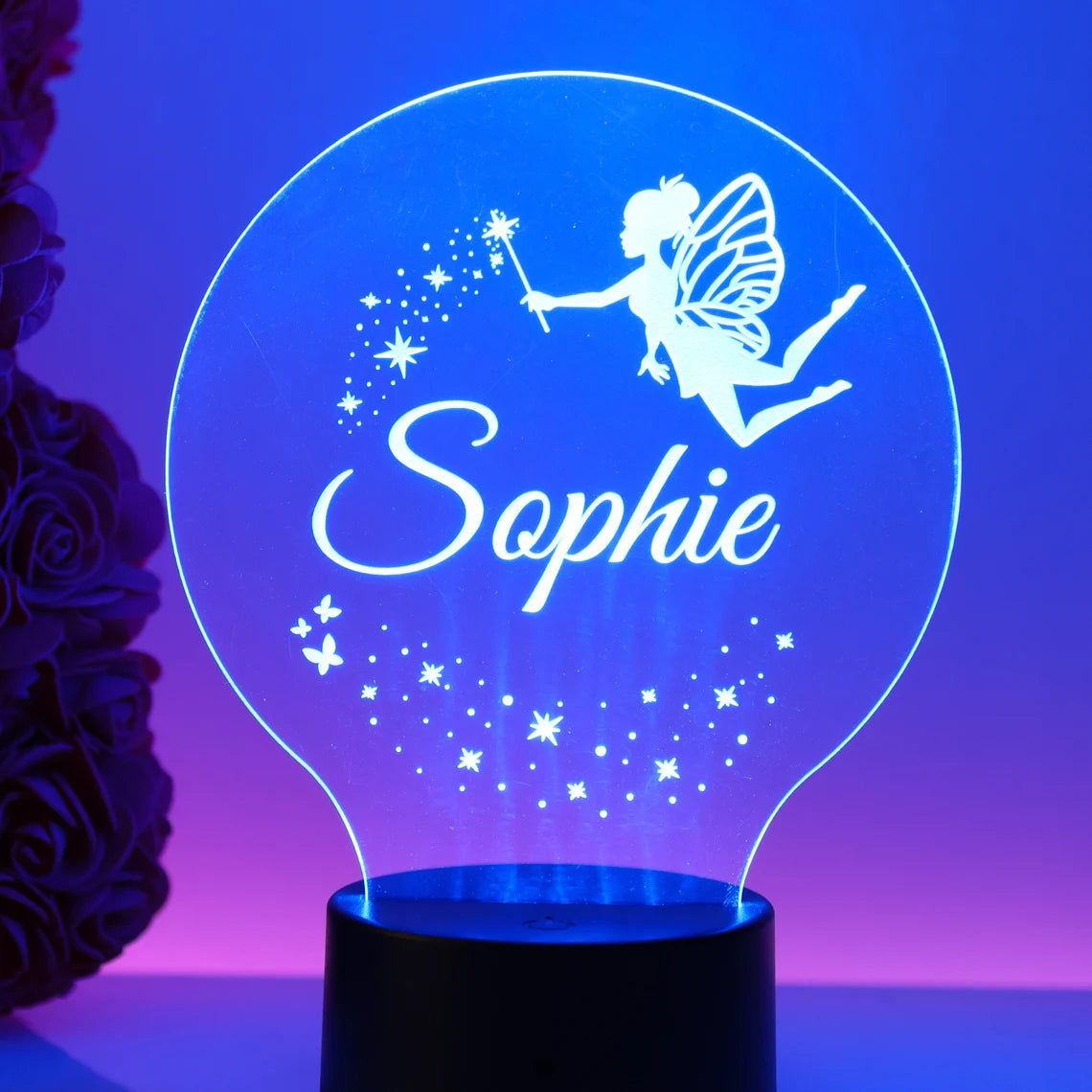 Led Night Light Lamp With Your Name