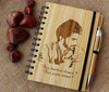 CUSTOMIZE YOUR OWN WOODEN NOTEBOOK WITH PEN